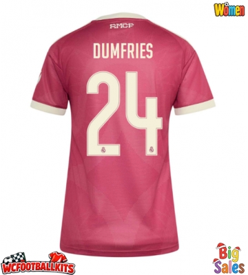 Real Madrid Denzel Dumfries #24 Replica Third Stadium Shirt for Women 2026-27 Short Sleeve